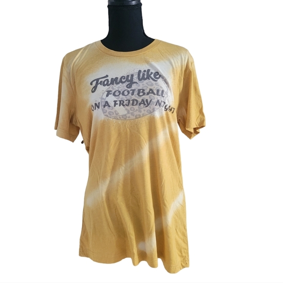 Bella Canvas Tops - Football T-Shirt